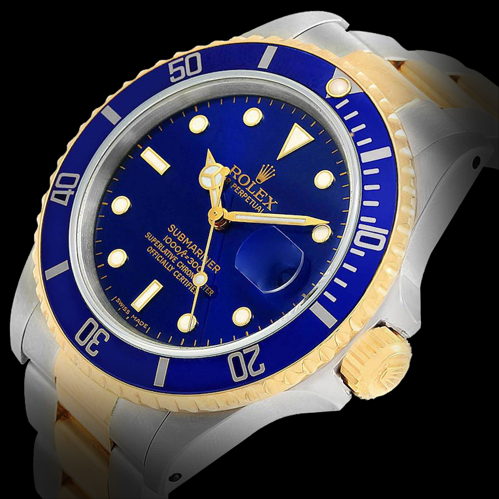 Rolex Submariner con quadrante blu